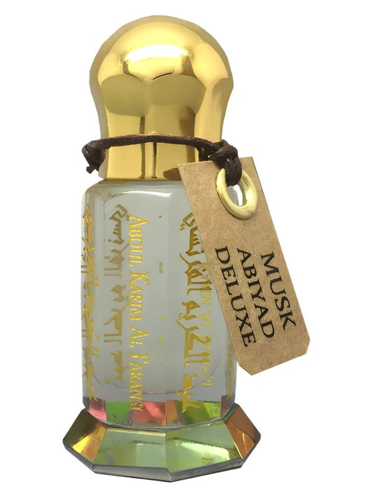 Abdul Karim Al Faransi Musk Abiyad Deluxe fragrance bottle
