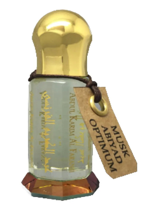 Abdul Karim Al Faransi Musk Abiyad Optimum fragrance bottle