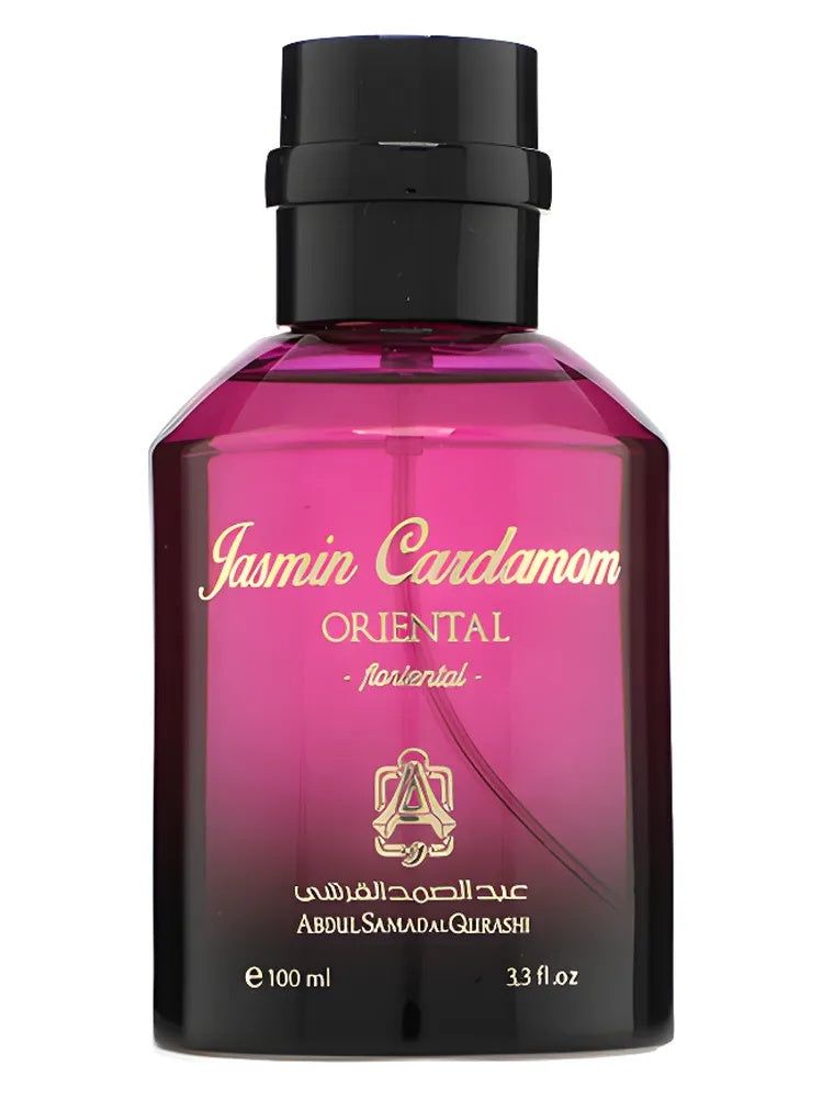 Abdul Samad Al Qurashi Jasmin Cardamom fragrance bottle