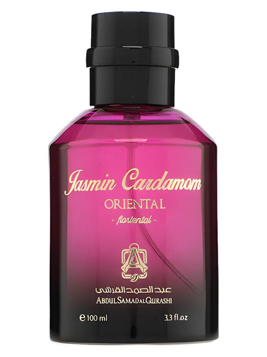 Abdul Samad Al Qurashi Jasmin Cardamom fragrance bottle