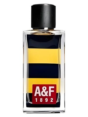 Abercrombie Fitch A & F 1892 Yellow fragrance bottle