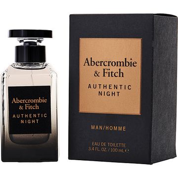 Abercrombie Fitch Authentic Night Homme fragrance bottle