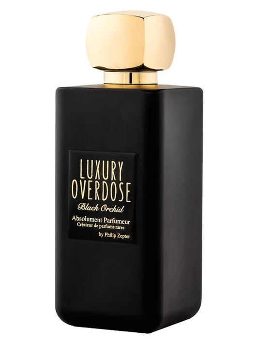 Absolument Parfumeur Luxury Overdose Black Orchid fragrance bottle
