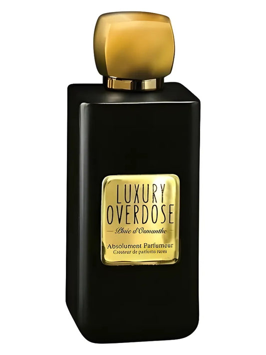Absolument Parfumeur Luxury Overdose Pluie d'Osmanthe fragrance bottle