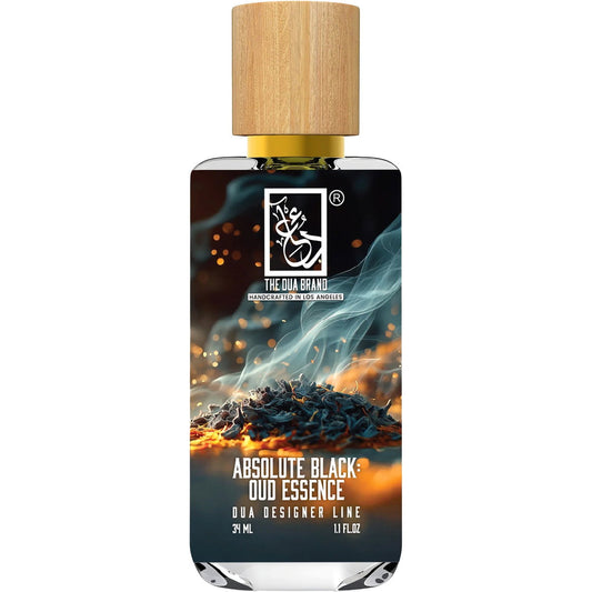The Dua Brand Absolute Black: Oud Essence fragrance bottle