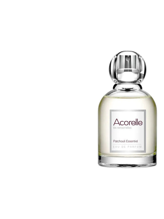 Acorelle Patchouli Essentiel fragrance bottle