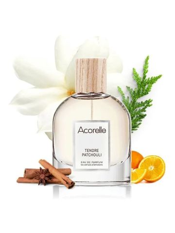 Acorelle Tendre Patchouli fragrance bottle