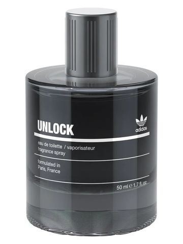 Adidas Unlock For Him fragrance bottle