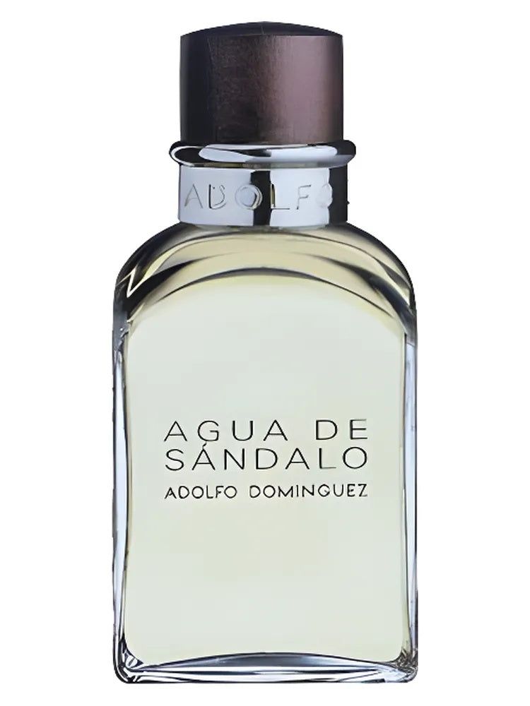 Adolfo Dominguez Agua de Sandalo fragrance bottle