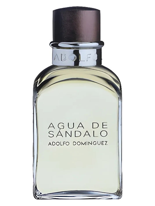 Adolfo Dominguez Agua de Sandalo fragrance bottle