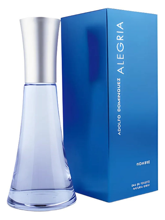 Adolfo Dominguez Alegria Hombre fragrance bottle