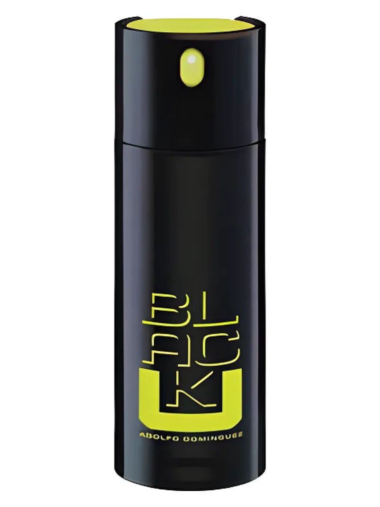 Adolfo Dominguez U Black Hombre fragrance bottle