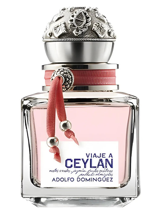 Adolfo Dominguez Viaje a Ceylan Mujer fragrance bottle