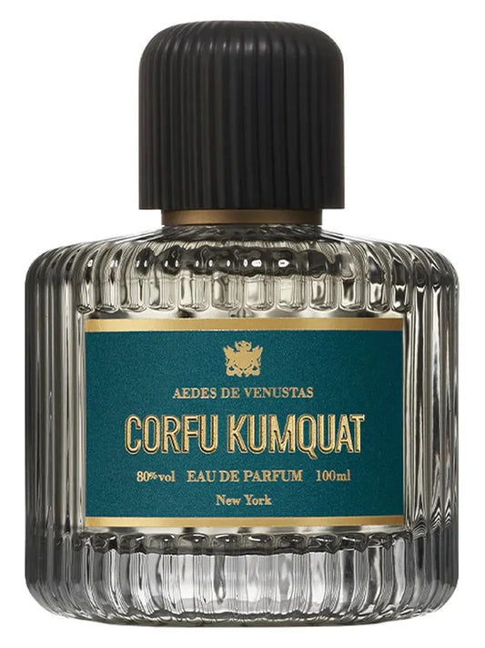 Aedes de Venustas Corfu Kumquat fragrance bottle