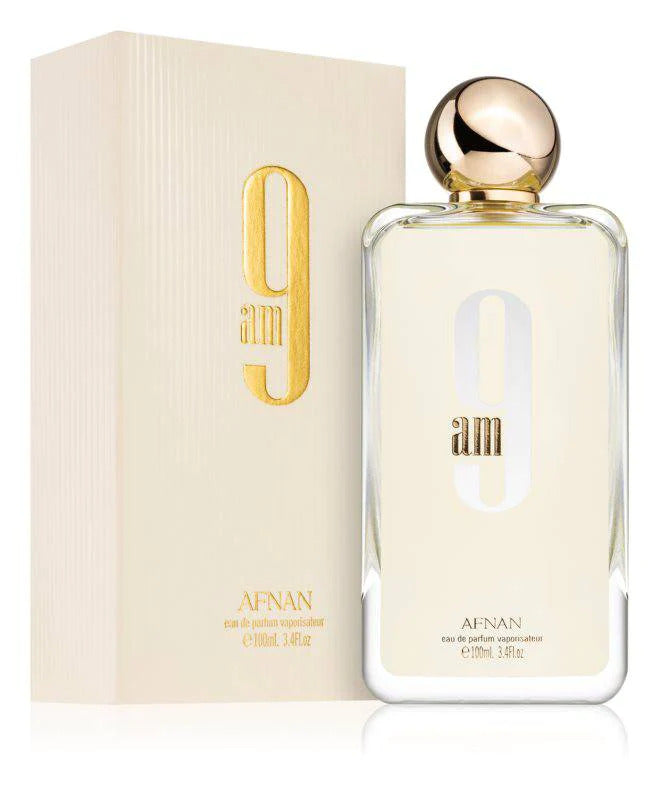 Afnan 9 Am EDP fragrance bottle