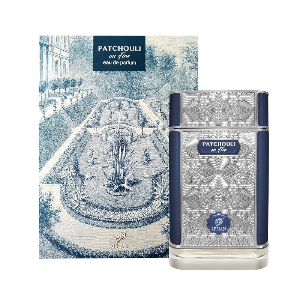 Afnan Patchouli On Fire EDP fragrance bottle