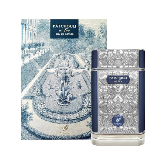 Afnan Patchouli On Fire EDP fragrance bottle