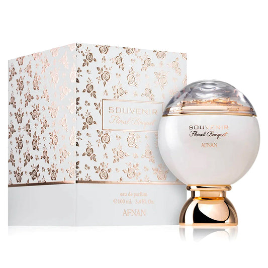 Afnan Souvenir Floral Bouquet EDP fragrance bottle