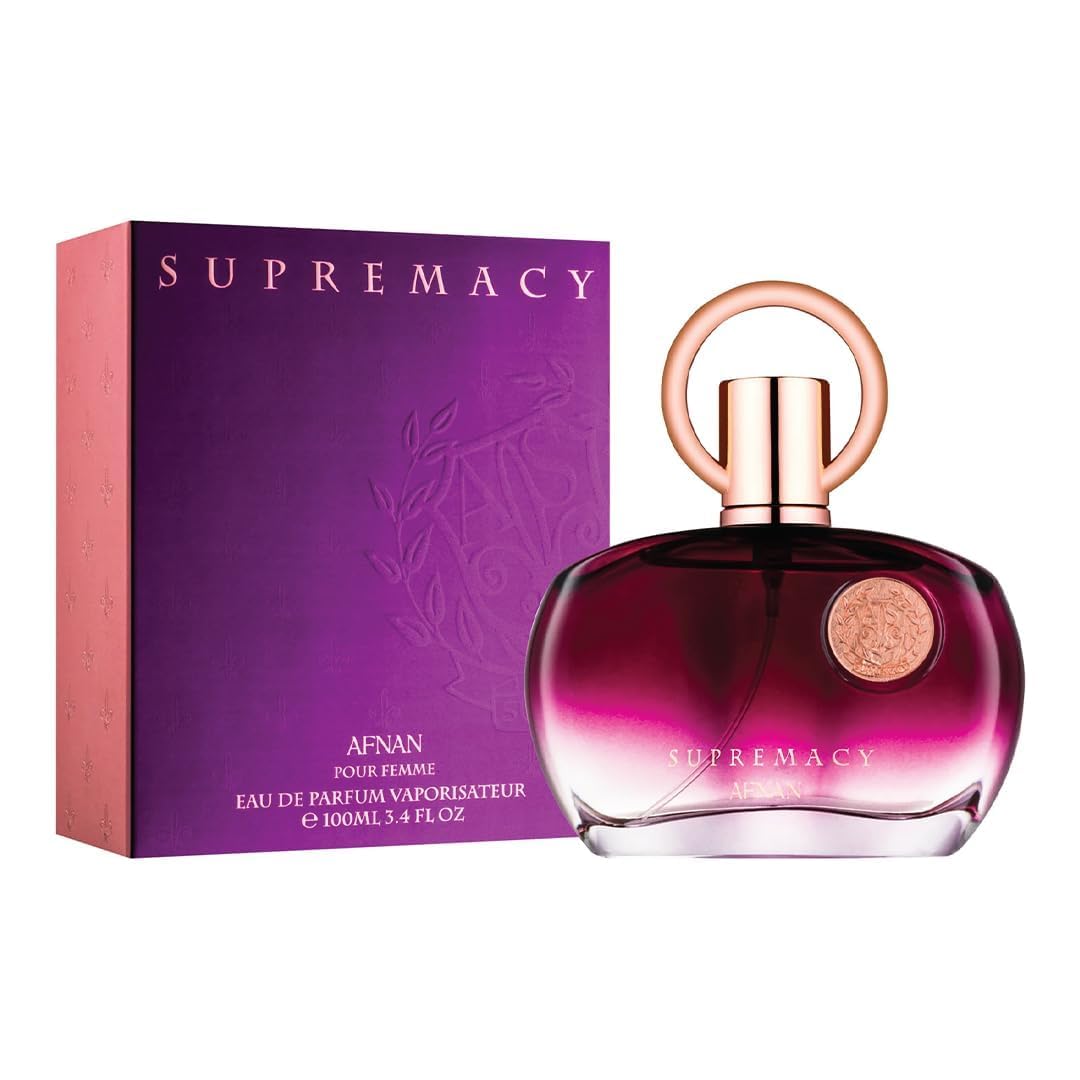 Afnan Supremacy Purple EDP fragrance bottle