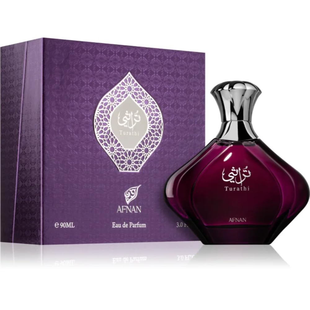 Afnan Turathi Purple EDP fragrance bottle