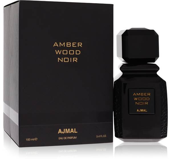 Ajmal Amber Wood Noir EDP fragrance bottle