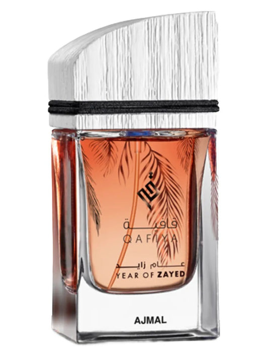 Ajmal Qafiya Year Of Zayed fragrance bottle