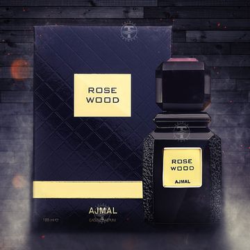 Ajmal Rose Wood EDP fragrance bottle