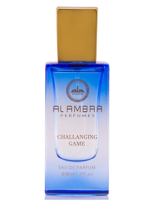 Al Ambra Challenging Game fragrance bottle