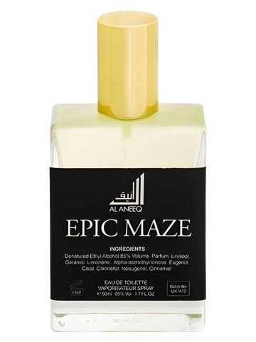 Al Aneeq Epic Maze fragrance bottle