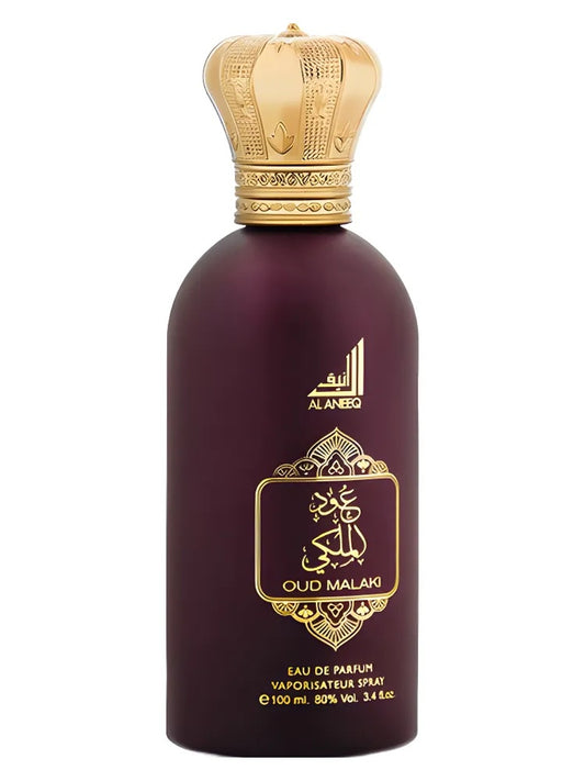 Al Aneeq Oud Malaki fragrance bottle