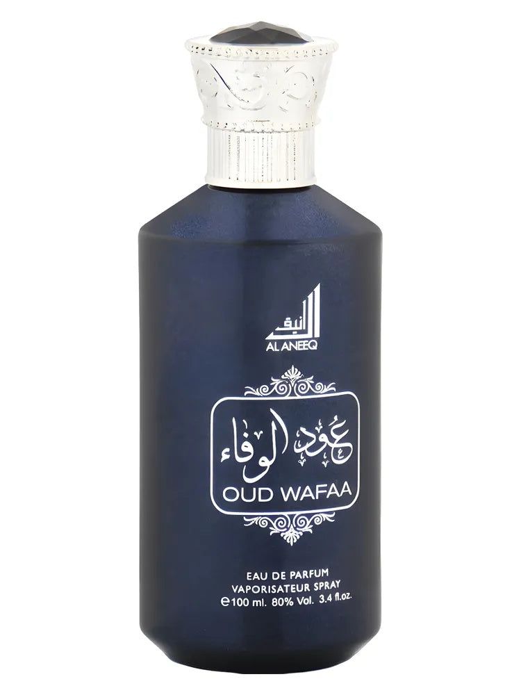 Al Aneeq Oud Wafaa Eau de Parfum fragrance bottle