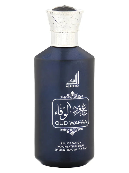 Al Aneeq Oud Wafaa Eau de Parfum fragrance bottle