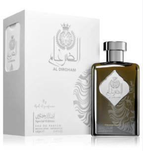 Al Dirgham Silver EDP fragrance bottle