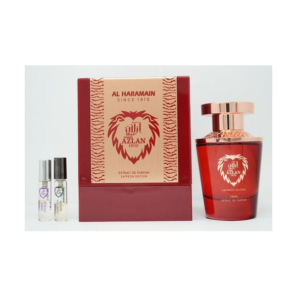 Al Haramain Azlan Oud Saffron Edition EXTRAIT fragrance bottle