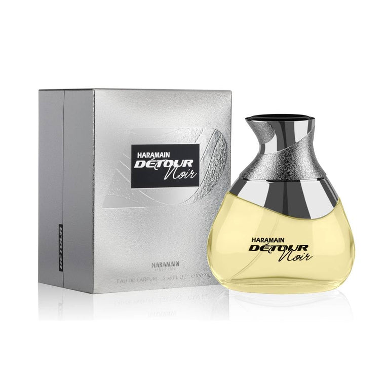 Al Haramain Detour Noir EDP fragrance bottle