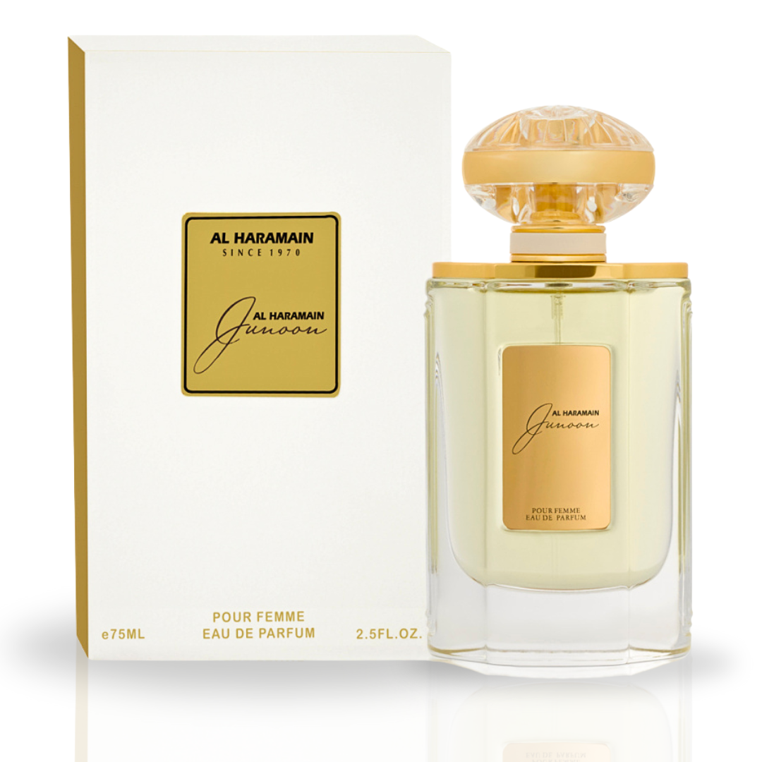 Al Haramain Junoon EDP fragrance bottle