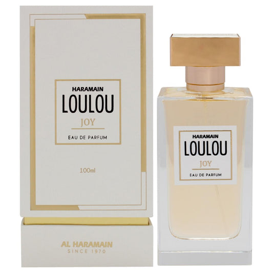 Al Haramain Loulou Joy EDP fragrance bottle