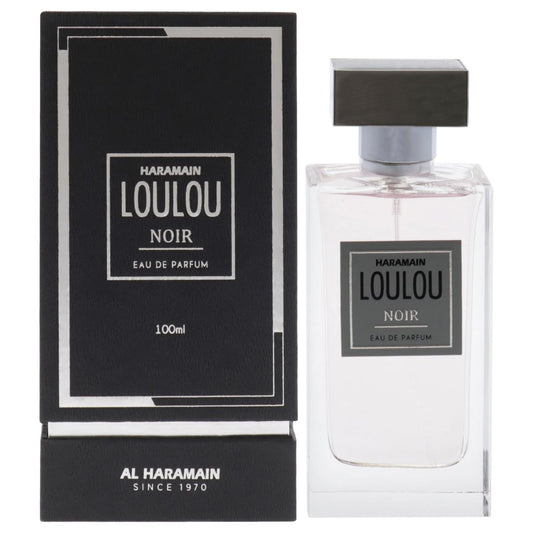 Al Haramain Loulou Noir EDP fragrance bottle