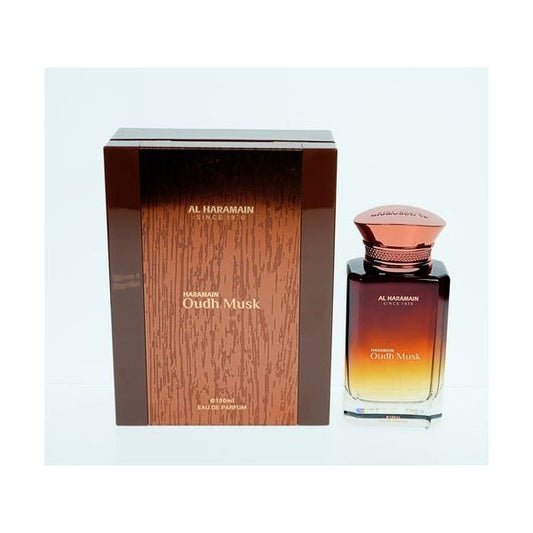 Al Haramain Oudh Musk EDP fragrance bottle