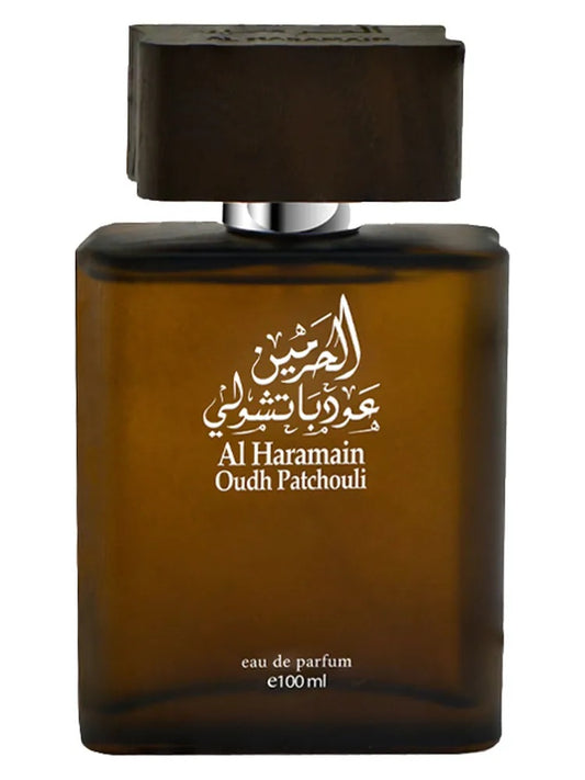 Al Haramain Perfumes Al Haramain Oudh Patchouli fragrance bottle