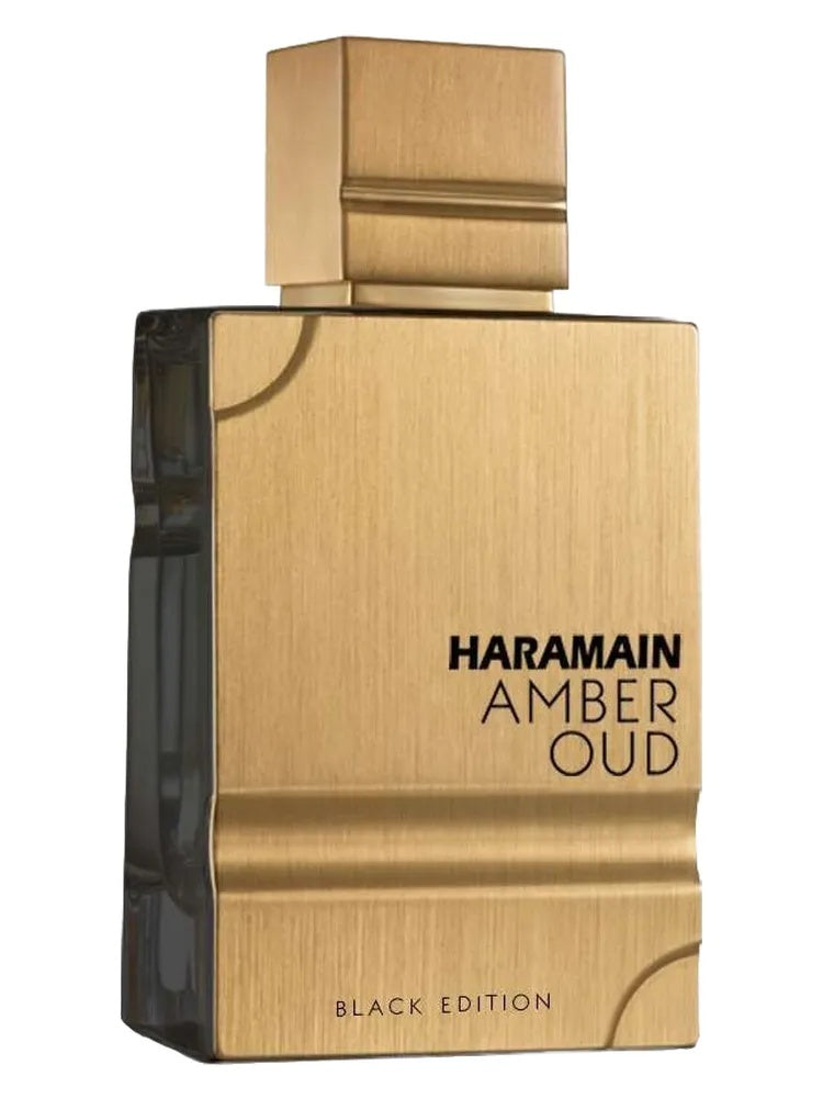 Al Haramain Perfumes Amber Oud Black Edition fragrance bottle
