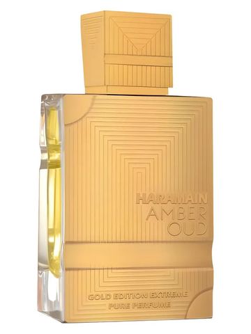 Al Haramain Perfumes Amber Oud Gold Edition Extreme Pure Perfume fragrance bottle