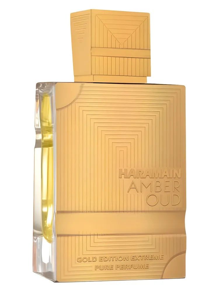 Al Haramain Perfumes Amber Oud Gold Edition Extreme Pure Perfume fragrance bottle