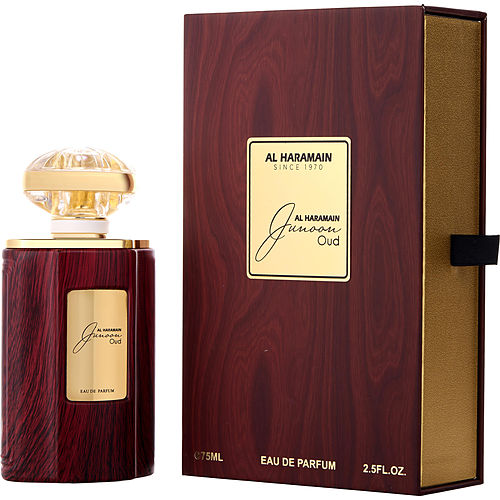 Al Haramain Perfumes Junoon Oud fragrance bottle