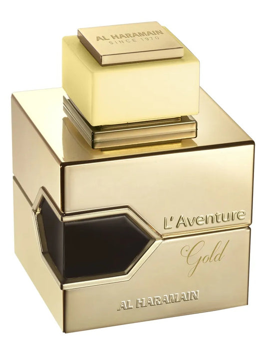 Al Haramain Perfumes L'Aventure Gold fragrance bottle
