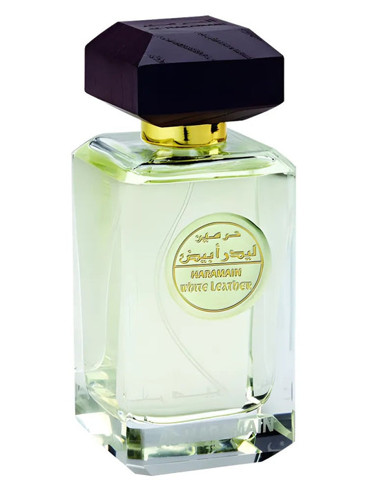 Al Haramain Perfumes White Leather fragrance bottle