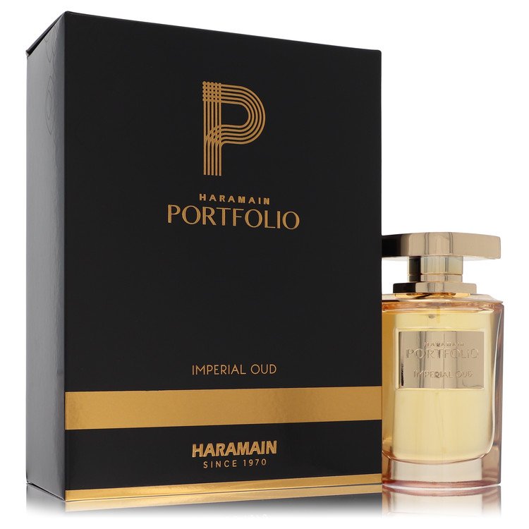 Al Haramain Portfolio Imperial Oud EDP fragrance bottle