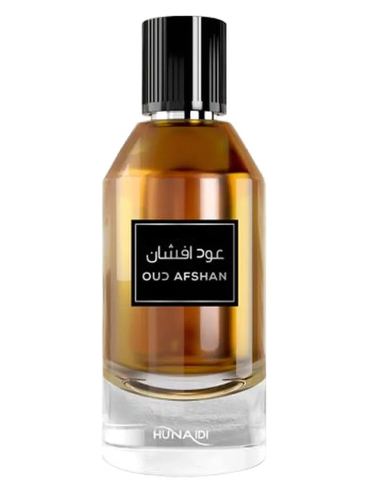 Al Hunaidi Oud Afshan fragrance bottle