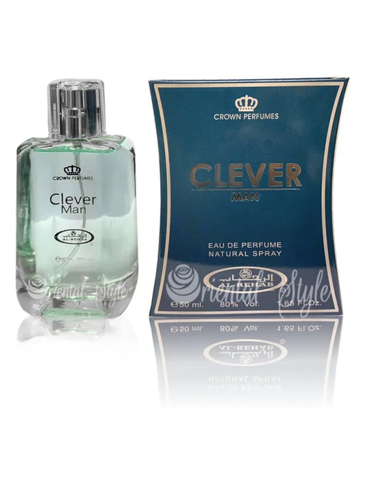 Al Rehab Clever Man fragrance bottle