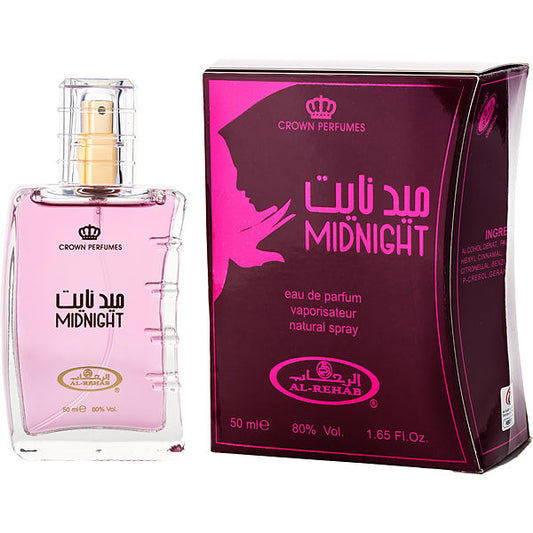 Al Rehab Midnight EDP fragrance bottle